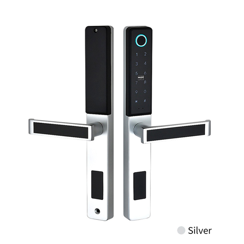 Puerta de alta seguridad cerradura inteligente timbre de puerta Tuya App Sala de uso doméstico Cerradura electrónica de puerta Colorida