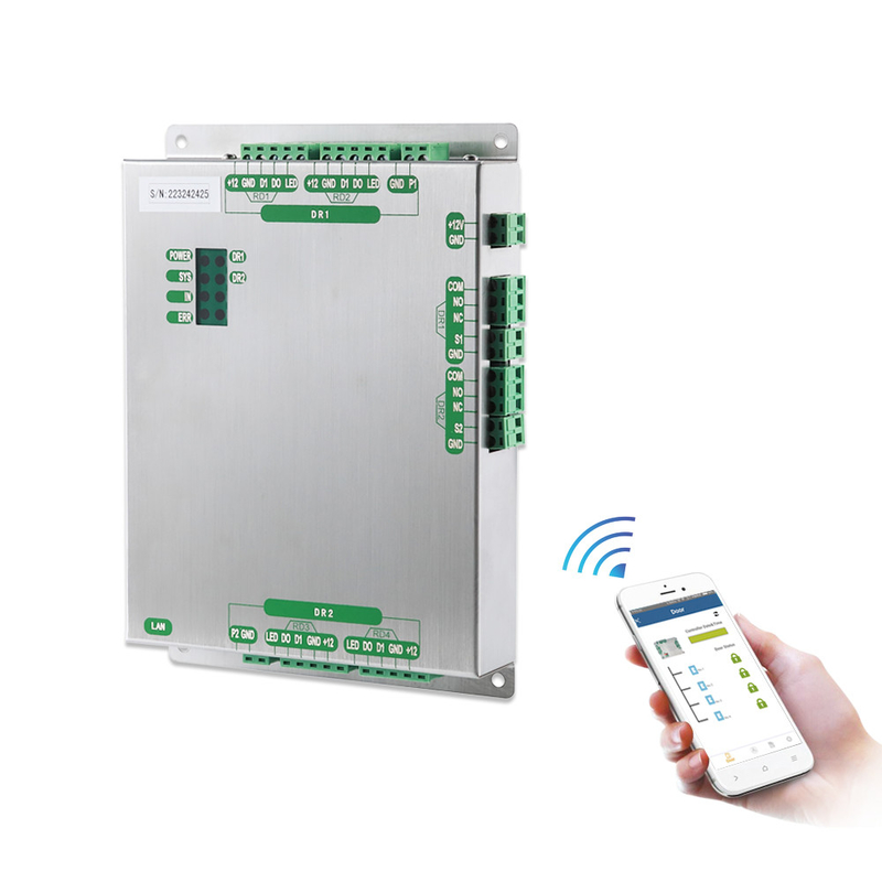 TCP IP Puerta de Control de Acceso Wiegand Panel Controller Puerta de Control del Sistema